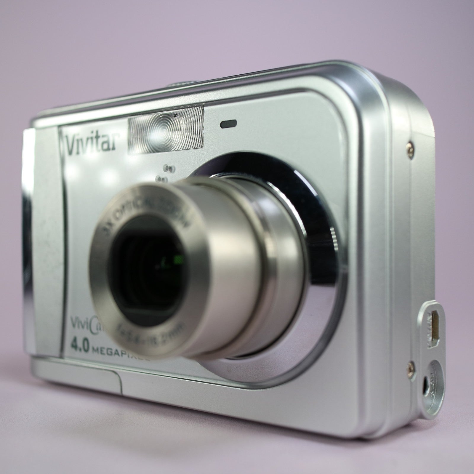 Vivitar Vivicam 4345 4.0MP Compact Digital Camera Silver Tested