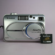 Fujifilm Digital Camera FinePix A210 3.2MP Silver Tested With xD Card