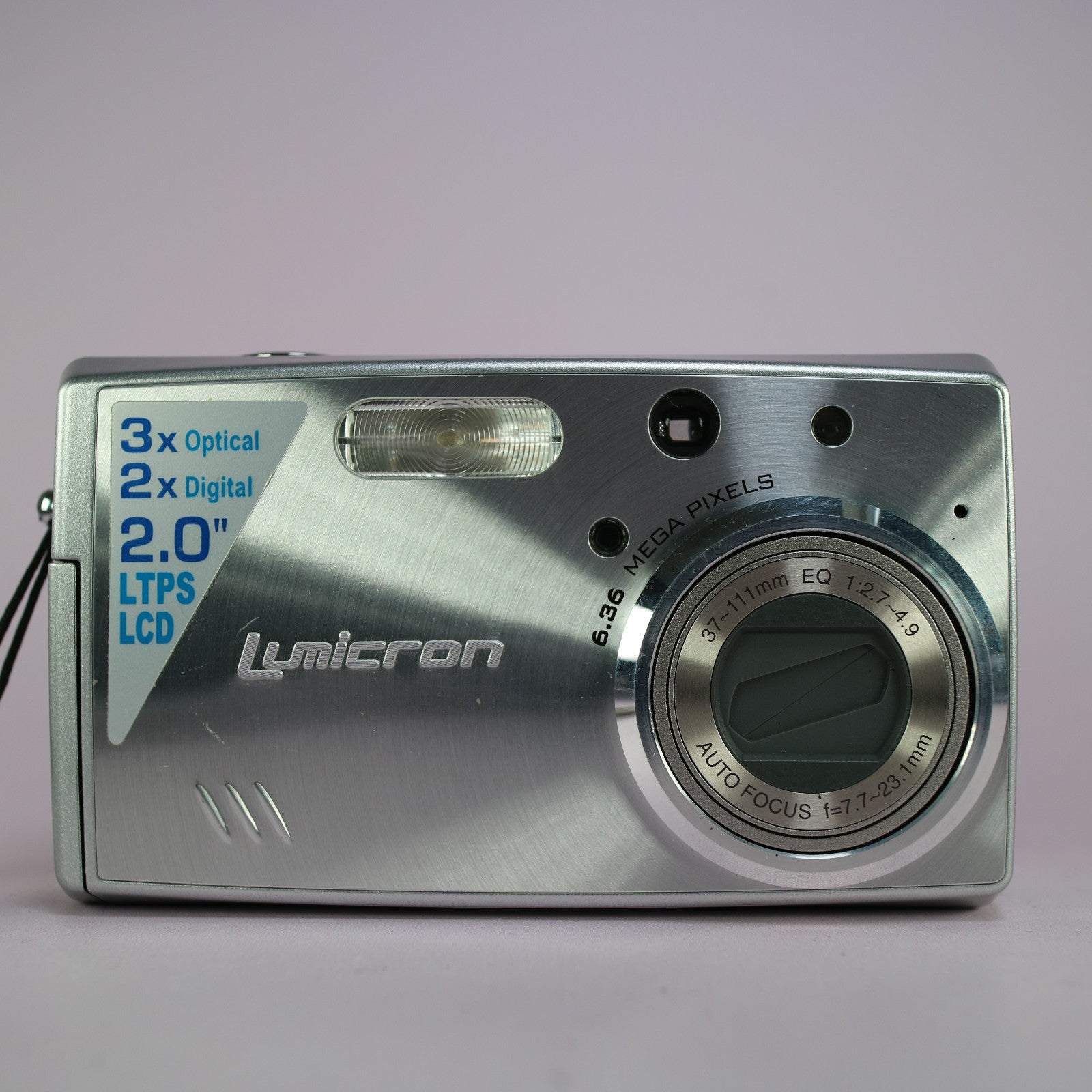 Lumicron Digital Camera LDC-618z3 6.3MP Silver Tested