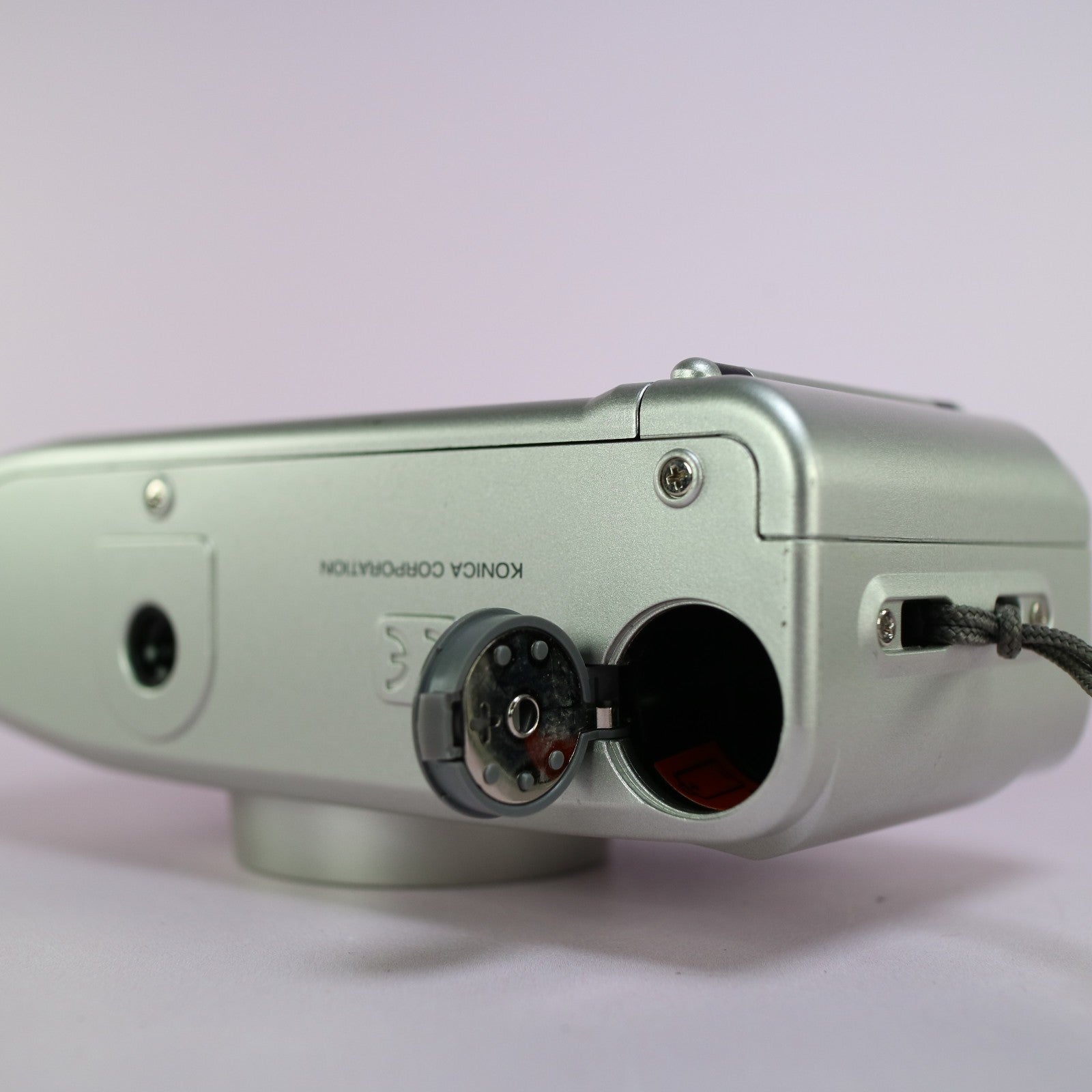 Konica Z Up 125e 35mm Film Point and Shoot Camera Silver Tested