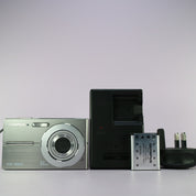 Olympus Digital Camera FE-360 8.0MP Silver Tested Full Set