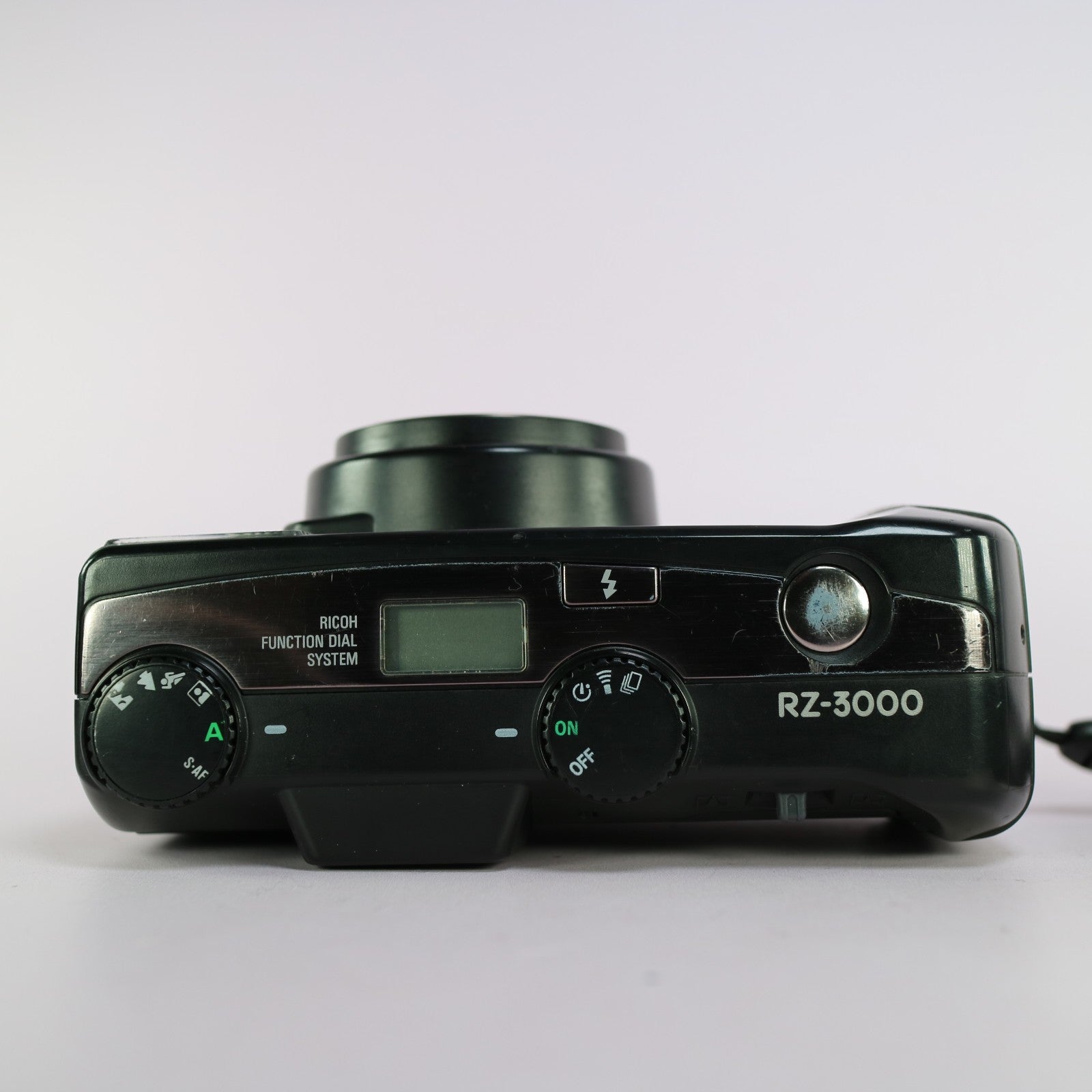 Ricoh RZ-3000 35mm Film Point and Shoot Camera Black Tested