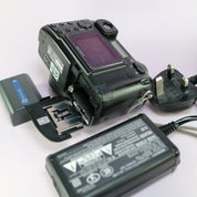 Sony Cybershot DSC-S85 4.1MP Compact Digital Camera Black Tested Full Set