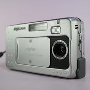 Sanyo Digital Camera VPC-G250 0.4MP Silver Tested w/ Smartmedia card