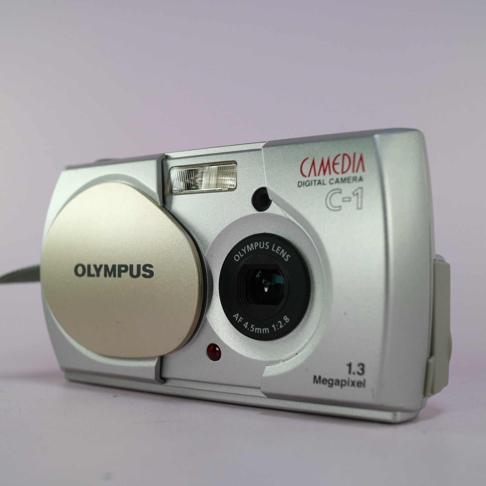 Olympus Digital Camera Camedia C-1 1.3MP Silver Tested With Smartmedia Card