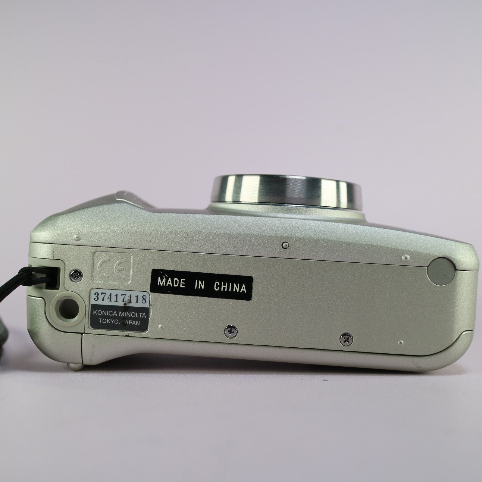 Minolta Zoom 130c 35mm Film Point and Shoot Camera Silver Tested