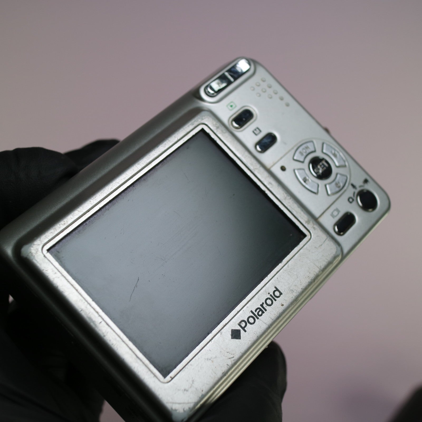 Polaroid Digital Camera i1032 10.0MP Silver Tested