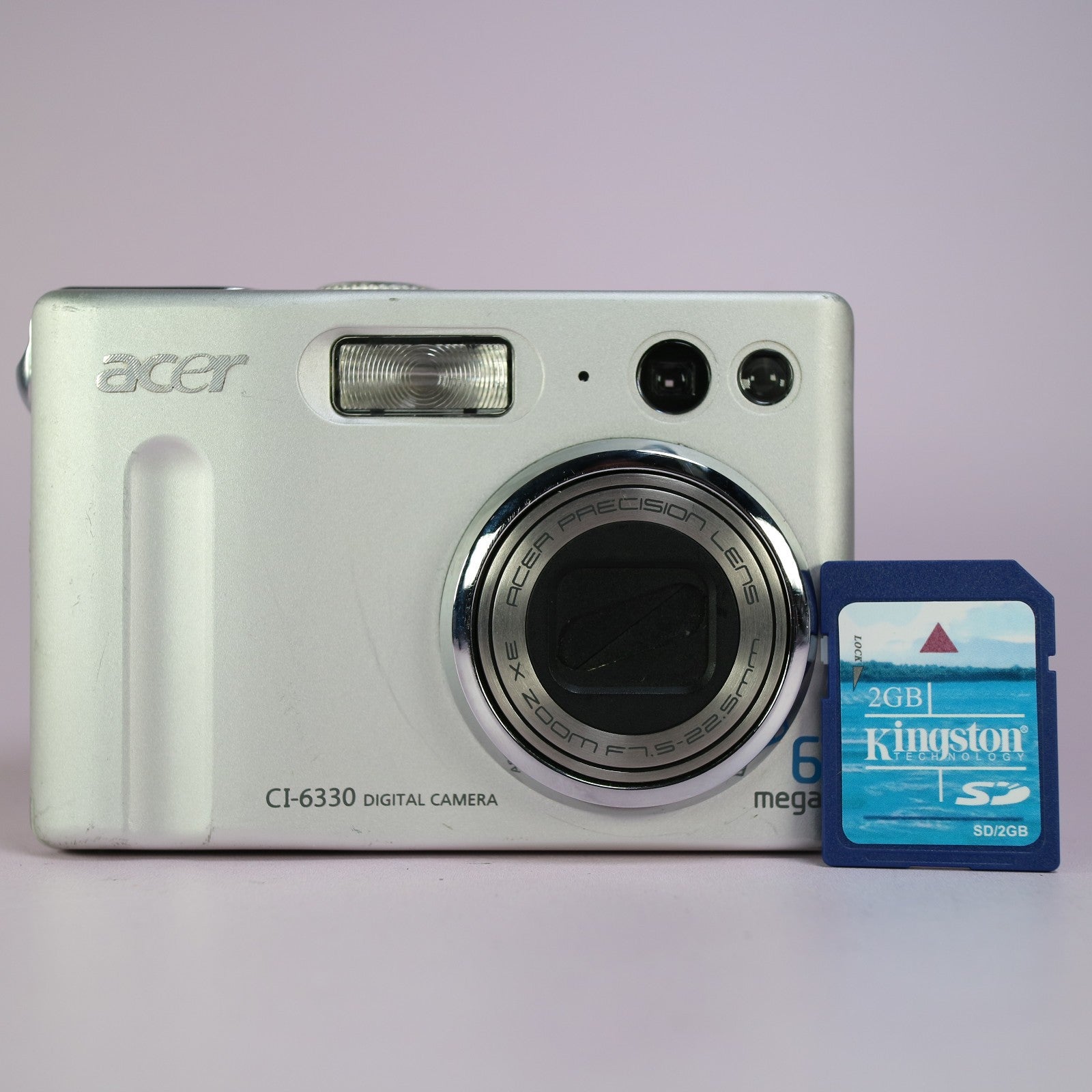 Acer Digital Camera CI-6330 6.0MP Silver Tested