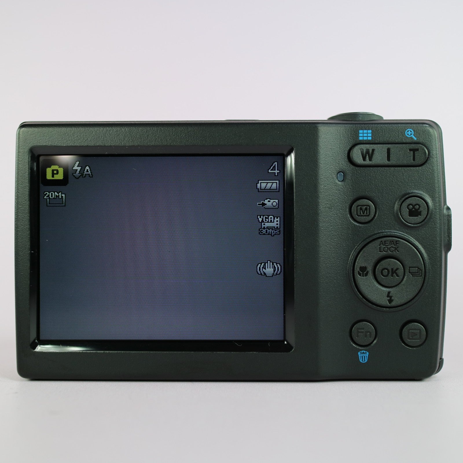 Praktica Luxmedia Z250 20.0MP Digital Camera Black Tested Full Working Set
