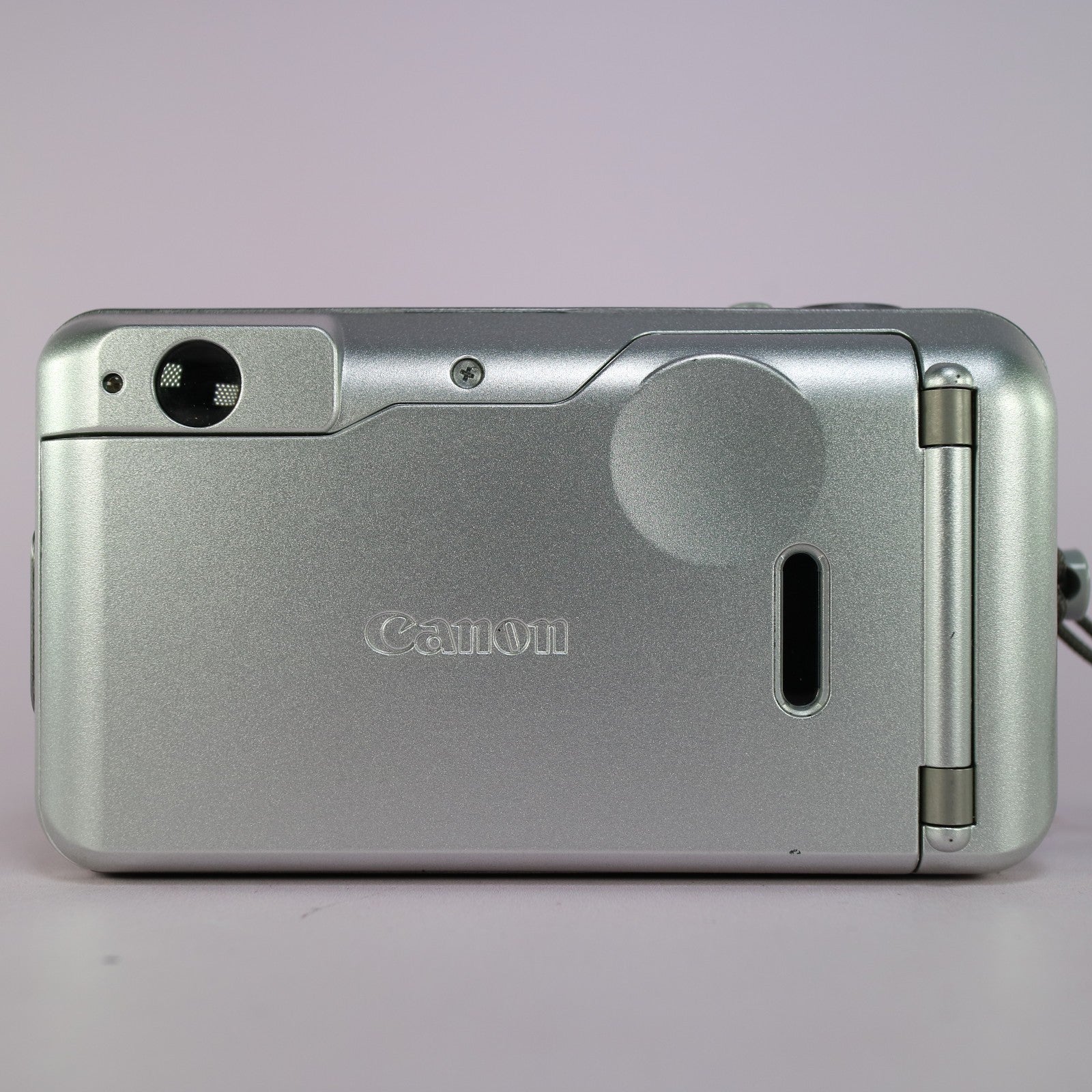 Canon Sure Shot 115u 35mm Film Point and Shoot Camera Silver Tested