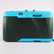 Exacta 35mm Film Point and Shoot Camera Blue Tested