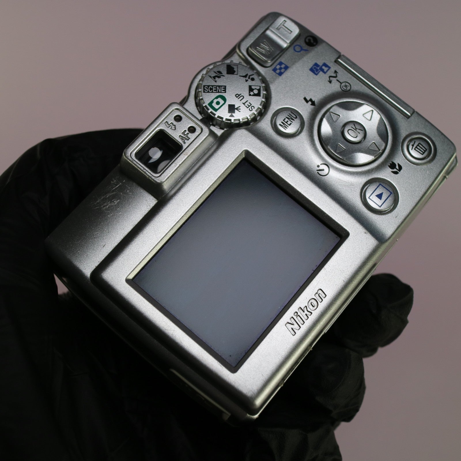 Nikon Digital Camera Coolpix 4600 4.0MP Silver Tested