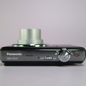 Panasonic Lumix DMC-FS15 12.1MP Digital Camera Black Tested Full Working Set