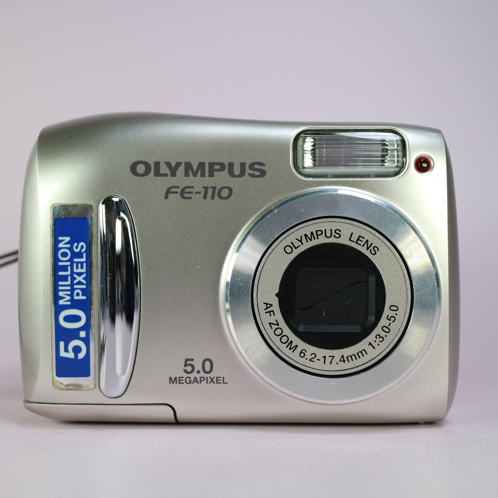 Olympus FE-110 5.0MP Compact Digital Camera Silver Tested