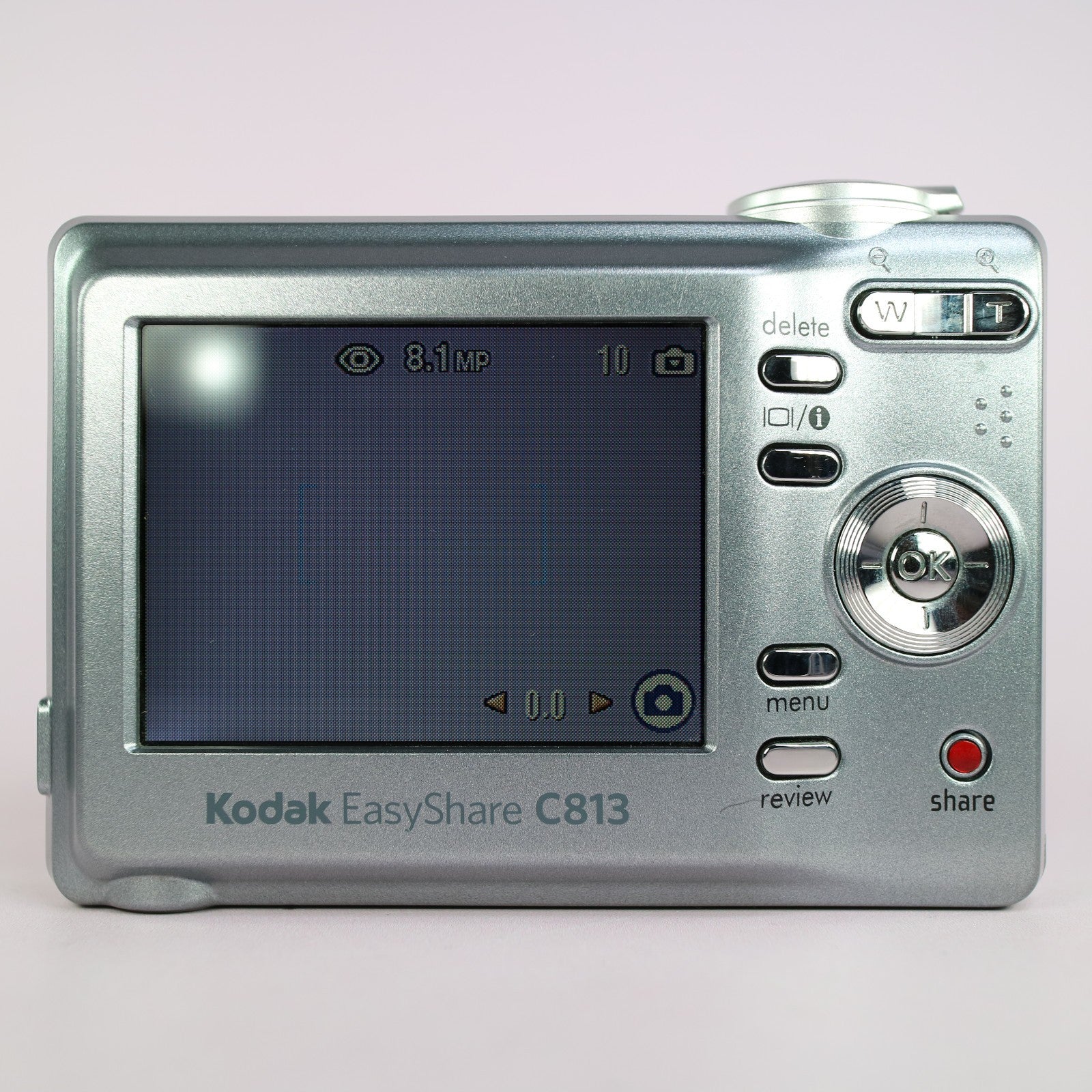 Kodak Digital Camera EasyShare C813 8.2MP Silver Tested
