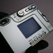 Minolta Dimage Xg 3.2MP Compact Digital Camera Silver Tested