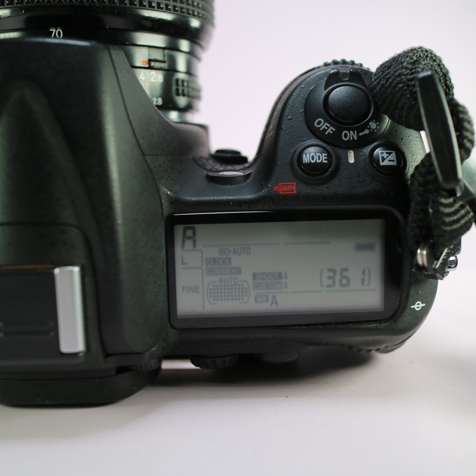 Nikon DSLR D300 12.3MP Black w/ Nikkor 35-70mm f/2.8D Tested 19868 Actuations