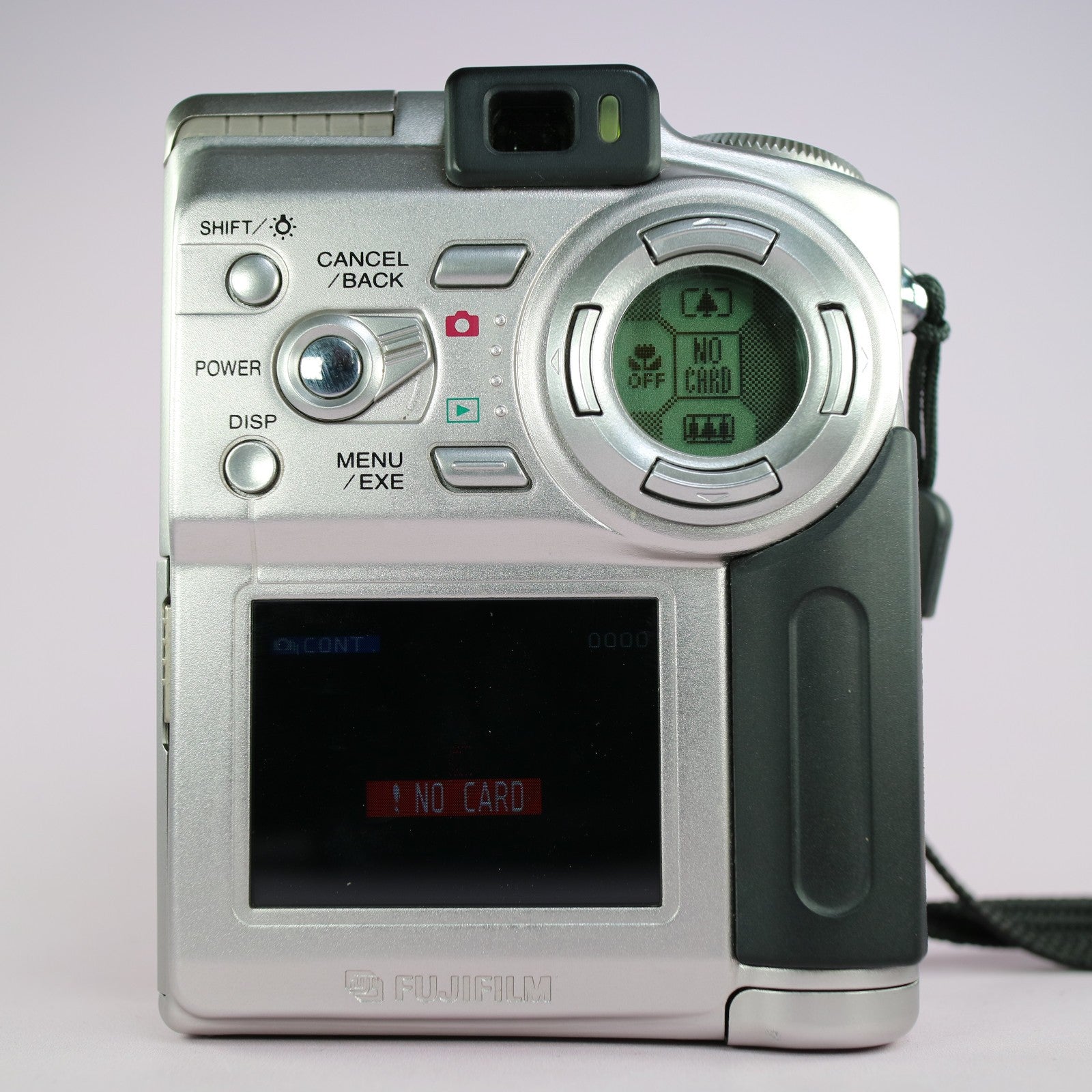Fujifilm Digital Camera FinePix 4700 Zoom 2.4MP Silver Tested w/ Smartmedia Card