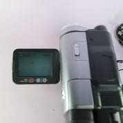Sony Handycam DCR-TRV285E Handheld Digital8 8mm Camcorder Silver Tested Full Set