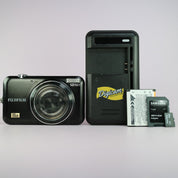 Fujifilm Digital Camera FinePix JX200 12.0MP Black Tested Full Working Set