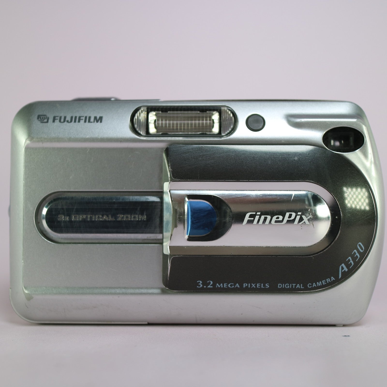 Fujifilm Digital Camera FinePix A330 3.2MP Silver Tested