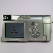 Olympus Digital Camera Camedia C-310 Zoom 3.2MP Silver Tested