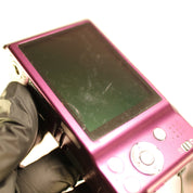 Panasonic Digital Camera Lumix DMC-FS35 16.1MP Purple Tested Full Working Set