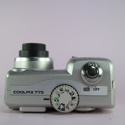 Nikon Digital Camera Coolpix 775 2.1MP Silver Tested