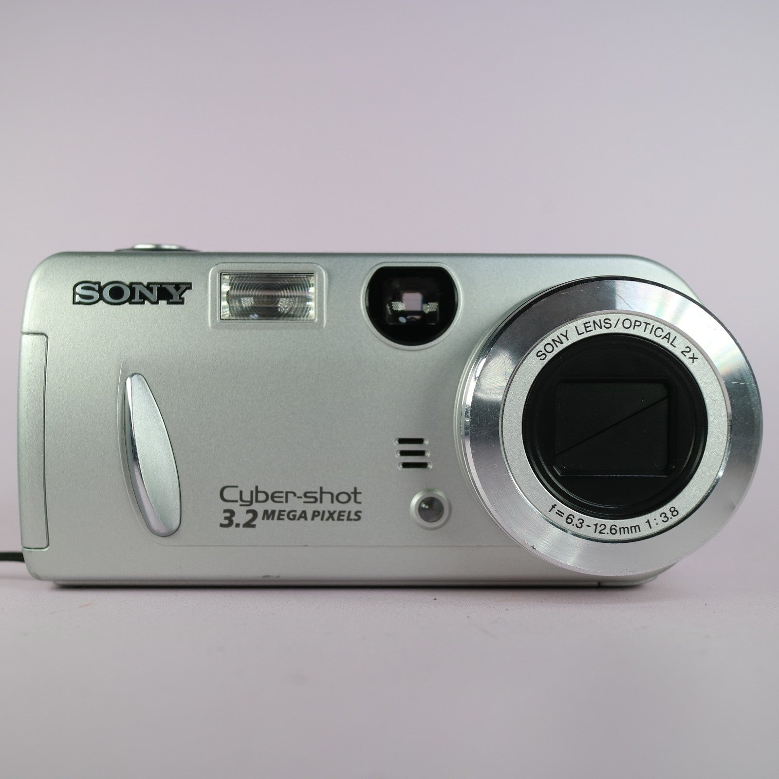 Sony Digital Camera Cybershot DSC-P52 3.2MP Silver Tested