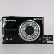 Olympus Digital Camera X-42 12.0MP Black Tested With xD Card