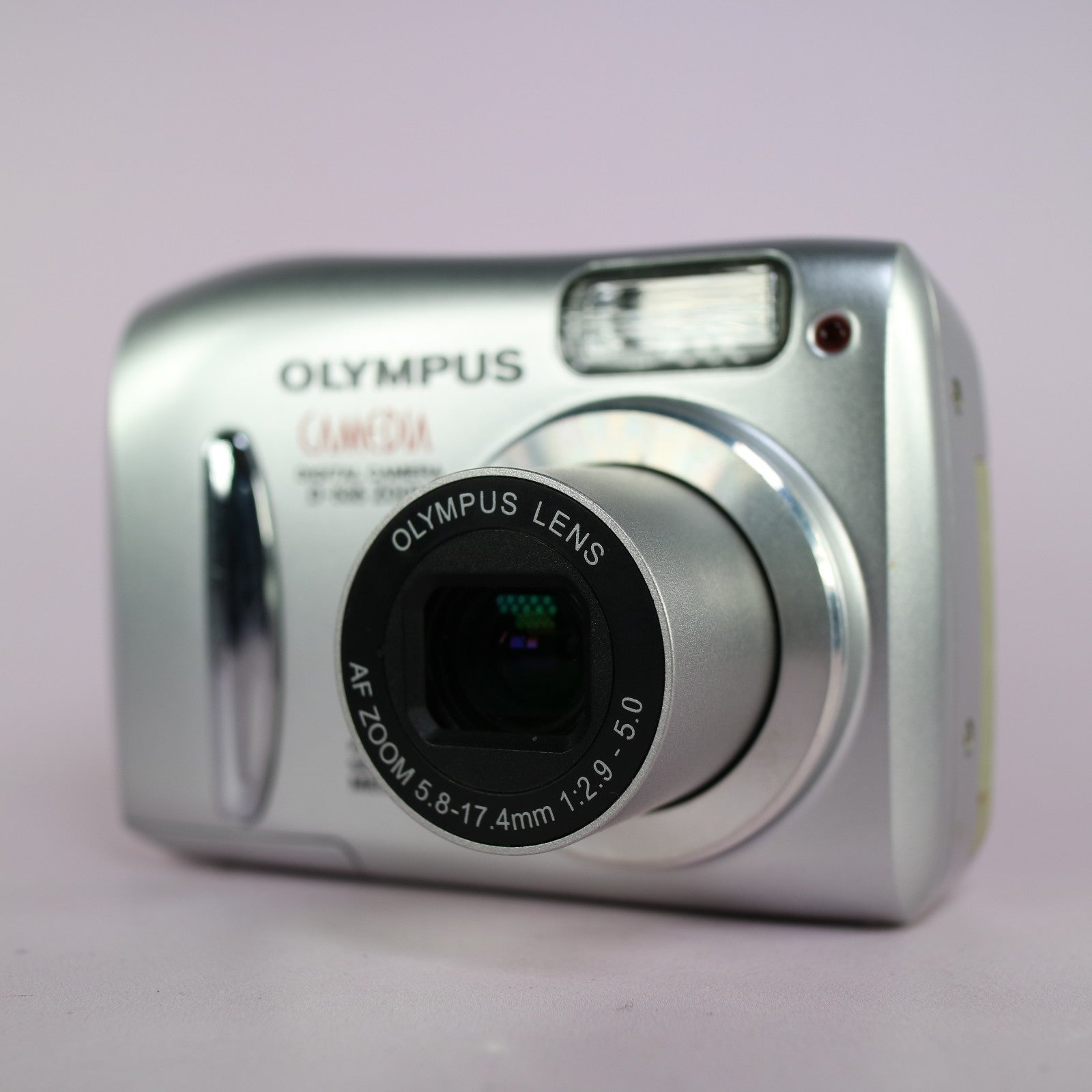 Olympus Digital Camera Camedia D-535 Zoom 3.2MP Silver Tested