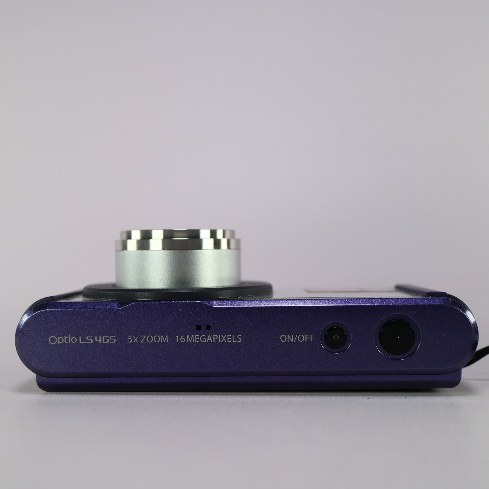 Pentax Digital Camera Optio LS465 16.0MP Purple Tested Full Working Set