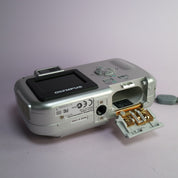 Olympus Digital Camera Camedia D-395 2.0MP Silver Tested With xD Card