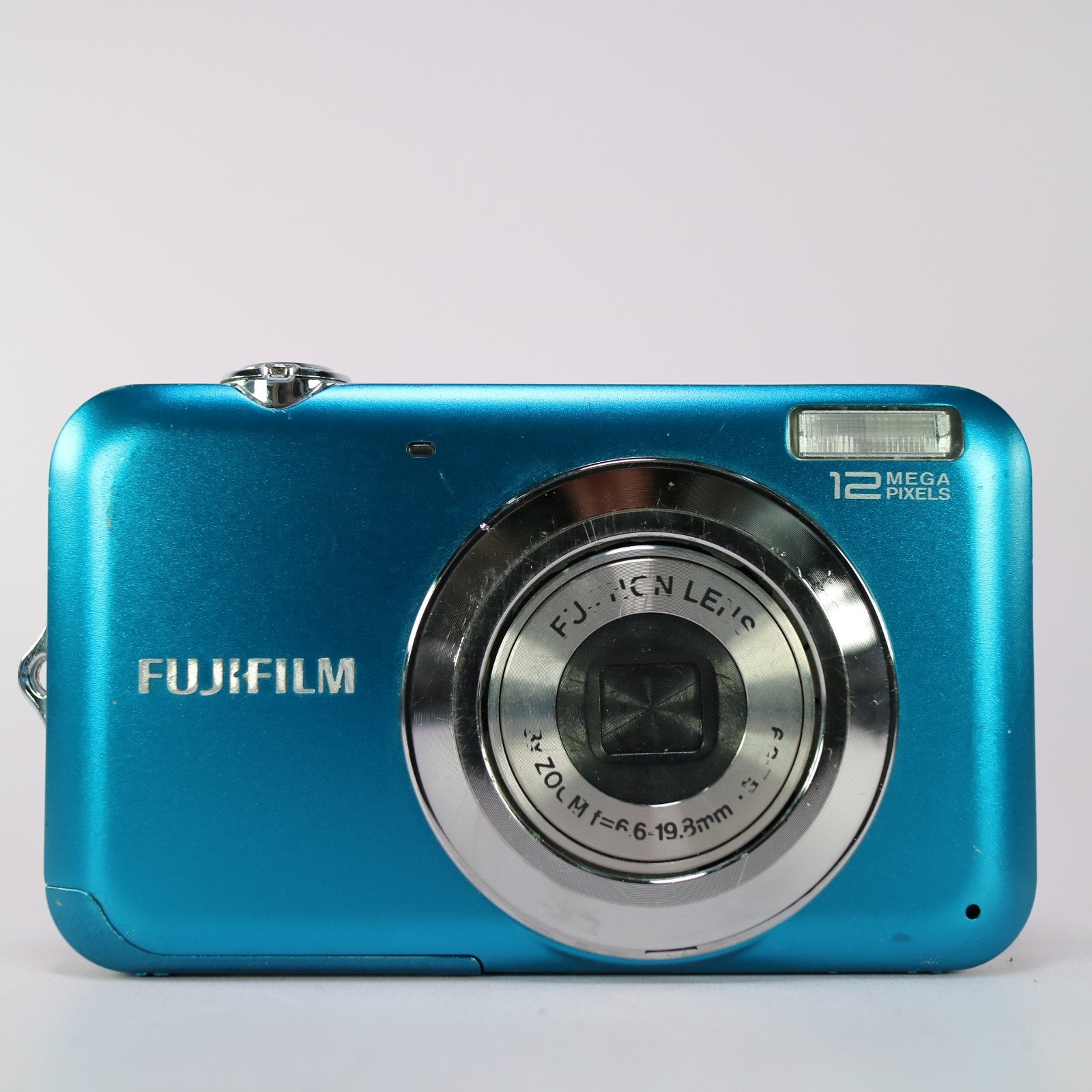 Fujifilm Digital Camera FinePix JV100 12.0MP Blue Tested Full Working Set