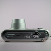 Panasonic Digital Camera Lumix DMC-FX10 6.0MP Silver Tested Full Working Set