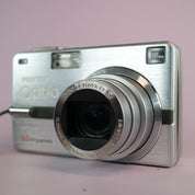 Pentax Digital Camera Optio Sv 5.0MP Silver Tested Full Working Set