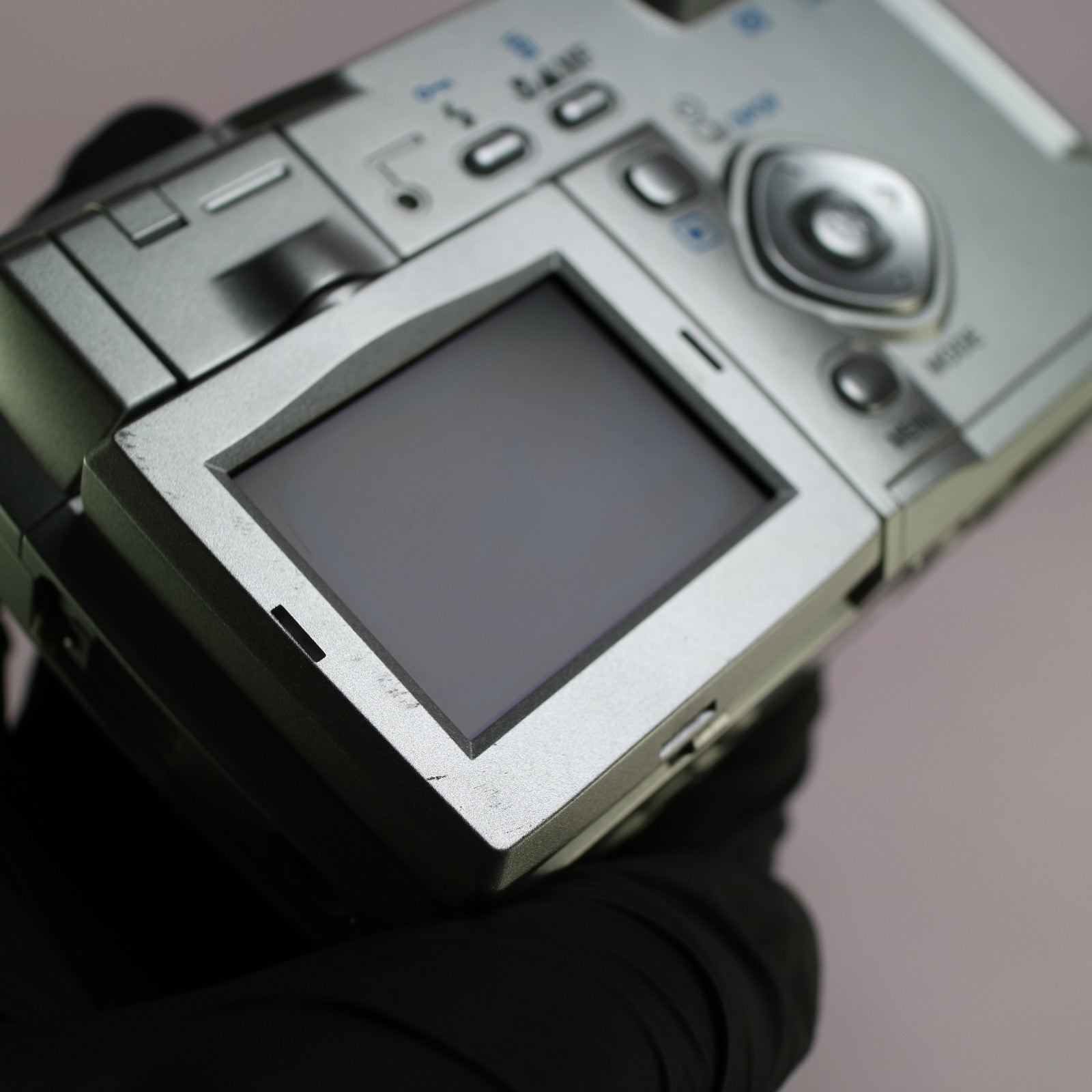 Pentax Digital Camera Optio 33L 3.2MP Silver Flip Screen Tested