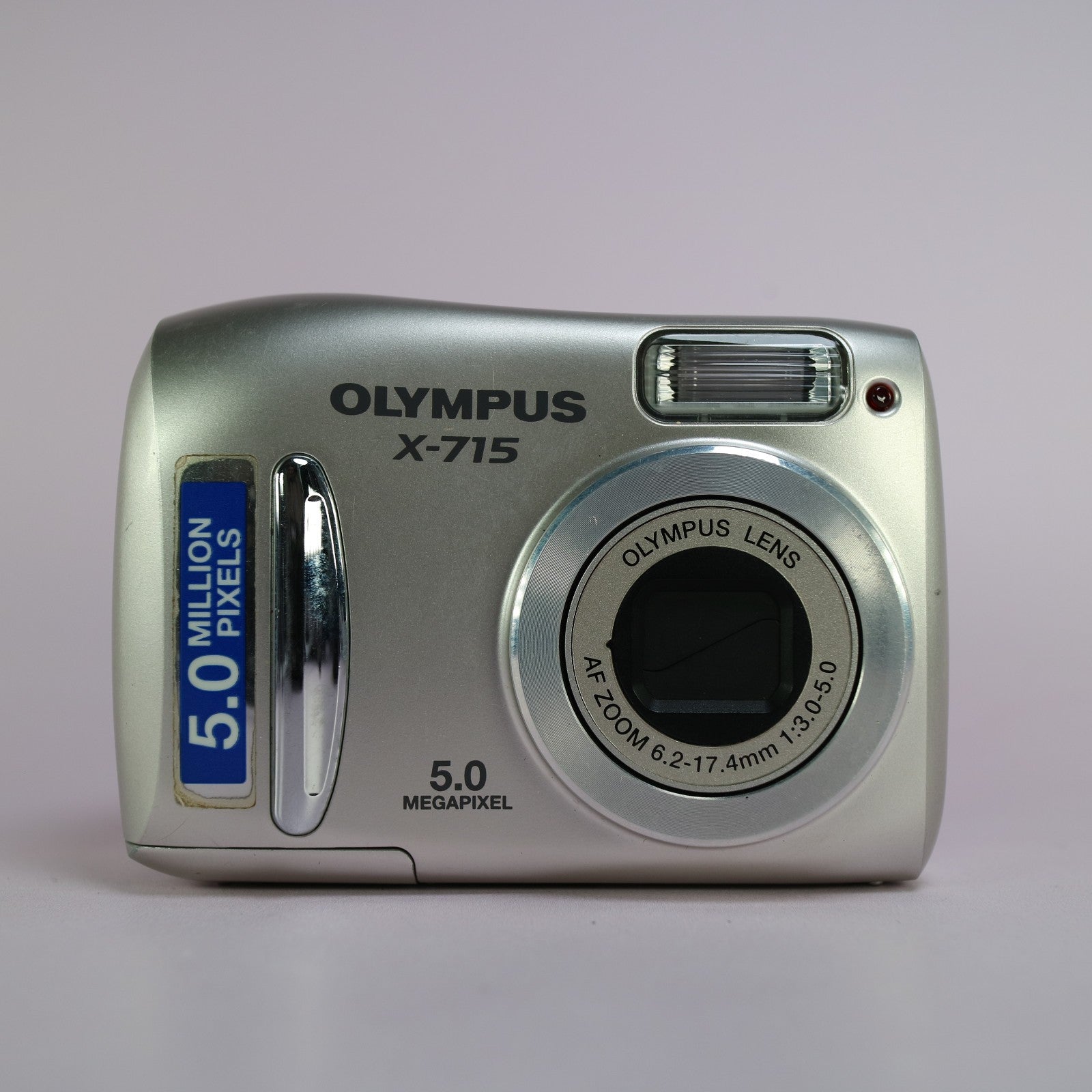 Olympus Digital Camera X-715 5.0MP Silver Tested