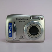 Olympus Digital Camera X-715 5.0MP Silver Tested