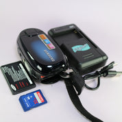 Samsung SMX-C20LP Handheld Camcorder Blue Tested Full Working Set