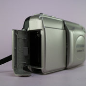 Olympus Superzoom 76G 35mm Film Point and Shoot Camera Silver Tested