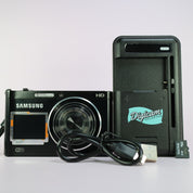 Samsung Digital Camera DV300F 16.1MP Selfie Screen Black Tested