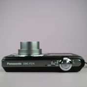 Panasonic Digital Camera Lumix DMC-FS14 14.1MP Black Tested Full Working Set
