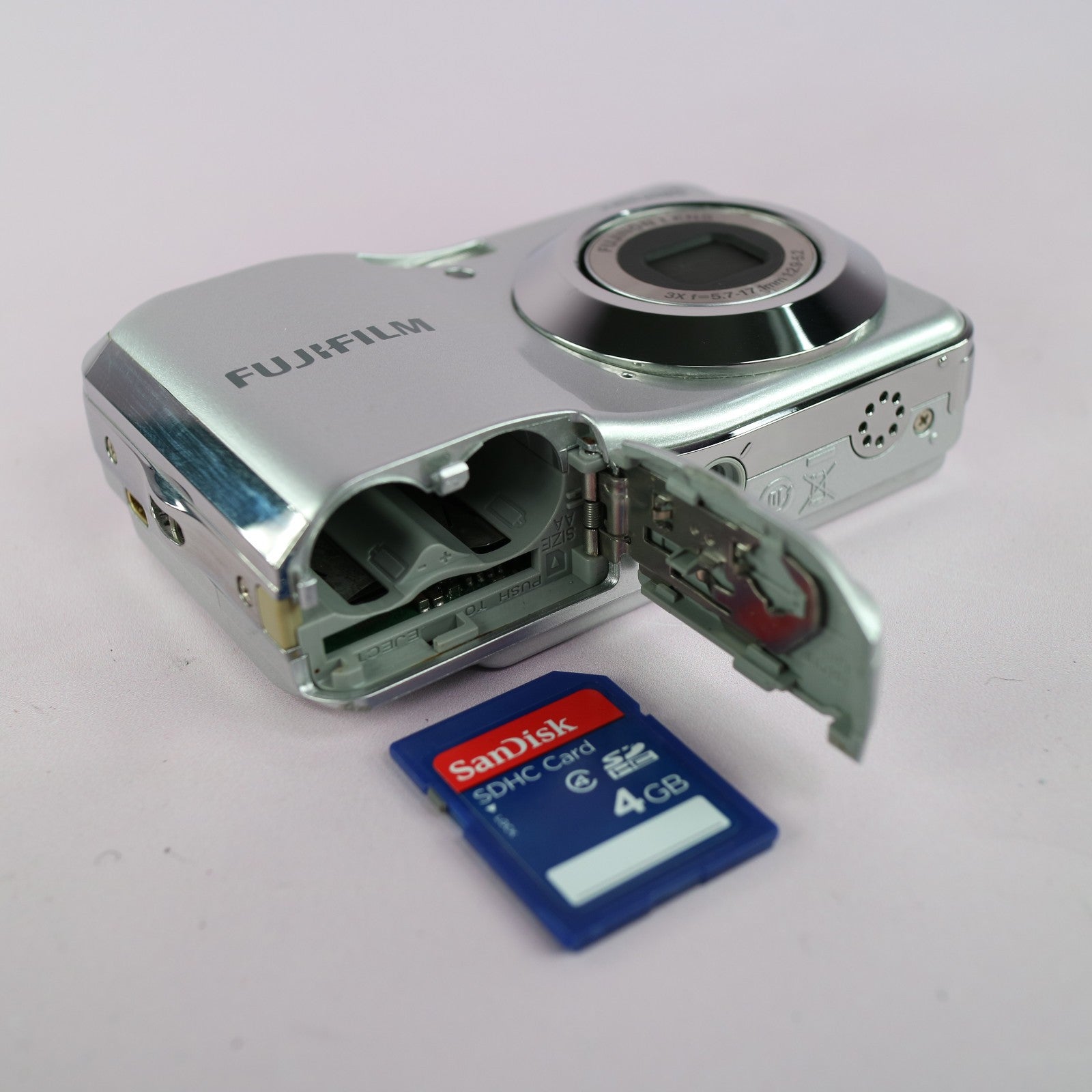 Fujifilm Digital Camera FinePix AV10 10.0MP Silver Tested