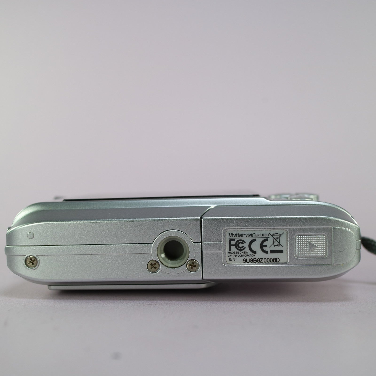 Vivitar Digital Camera Vivicam 5105s 5.0MP Silver Tested