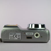 Pentax Optio E35 7.1MP Compact Digital Camera Silver Tested