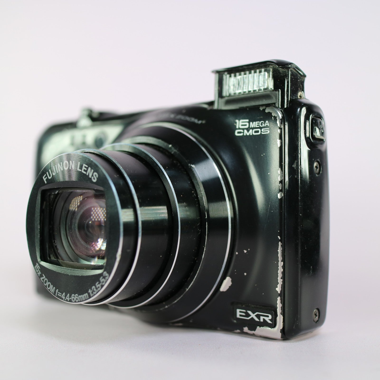 Fujifilm Digital Camera FinePix F660 EXR 16.0MP Black Tested Full Working Set