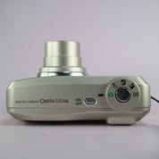 Pentax Digital Camera Optio 330GS 3.2MP Silver Flip Screen Tested