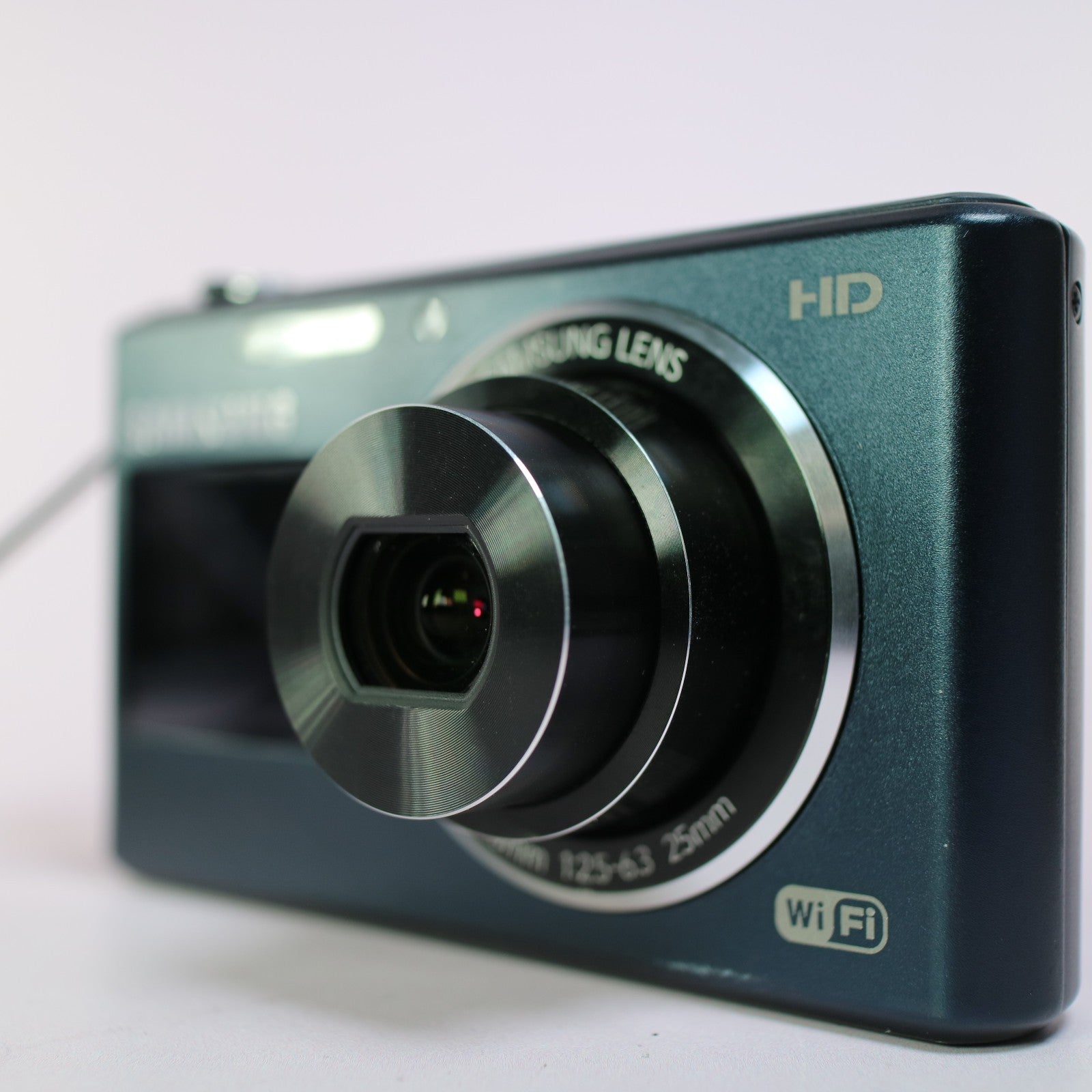 Samsung Digital WiFi Camera DV151F 16.2MP Selfie Screen Blue Tested Full Set
