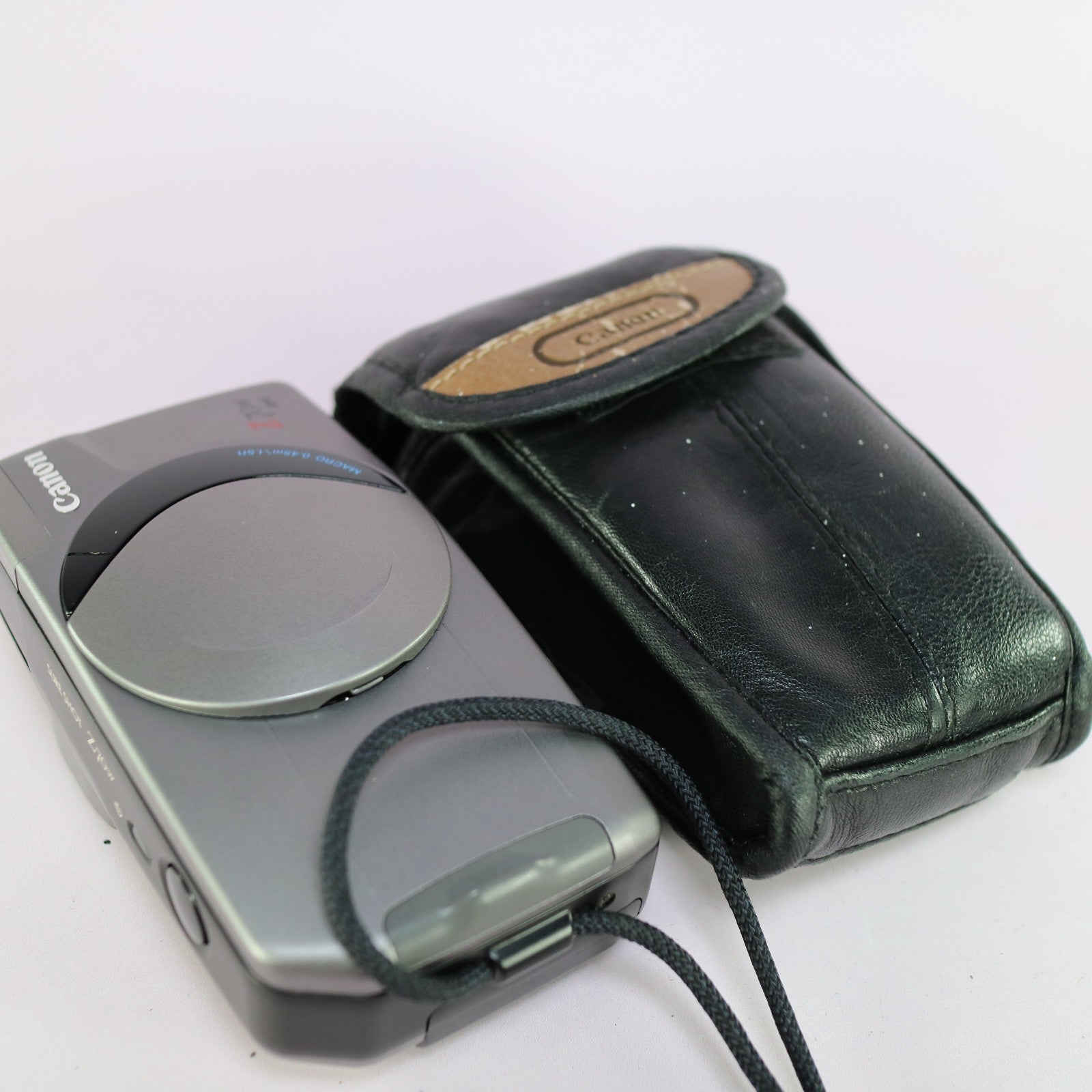 Canon Sure Shot Z70w 35mm Film Point and Shoot Camera Silver Tested